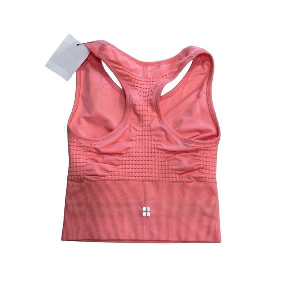 SWEATY BETTY Calypso Pink Sports Bra Size XS NEW - Picture 3 of 6